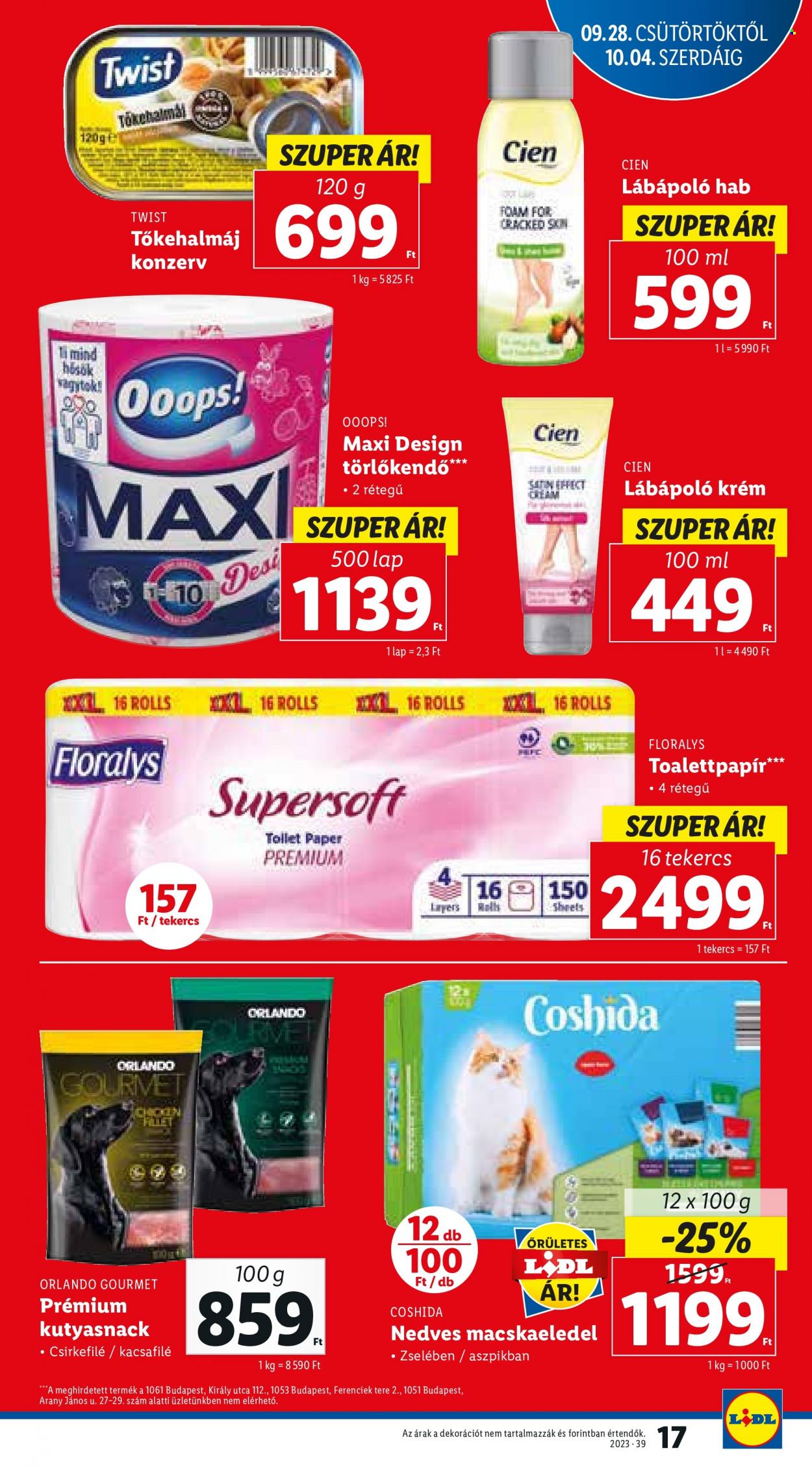 Lidl akciós újságok - 2023.09.28 - 2023.10.04. Oldal 17