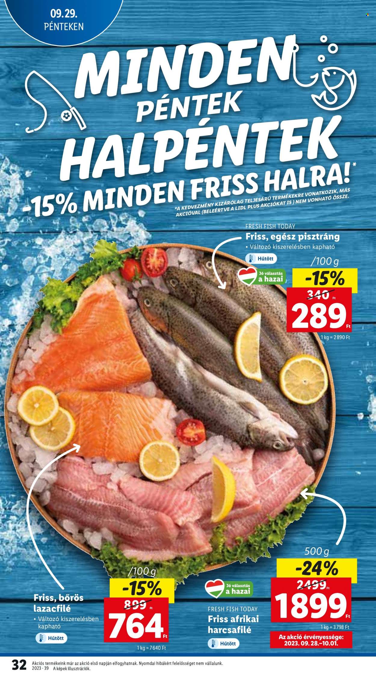 Lidl akciós újságok - 2023.09.28 - 2023.10.04. Oldal 32