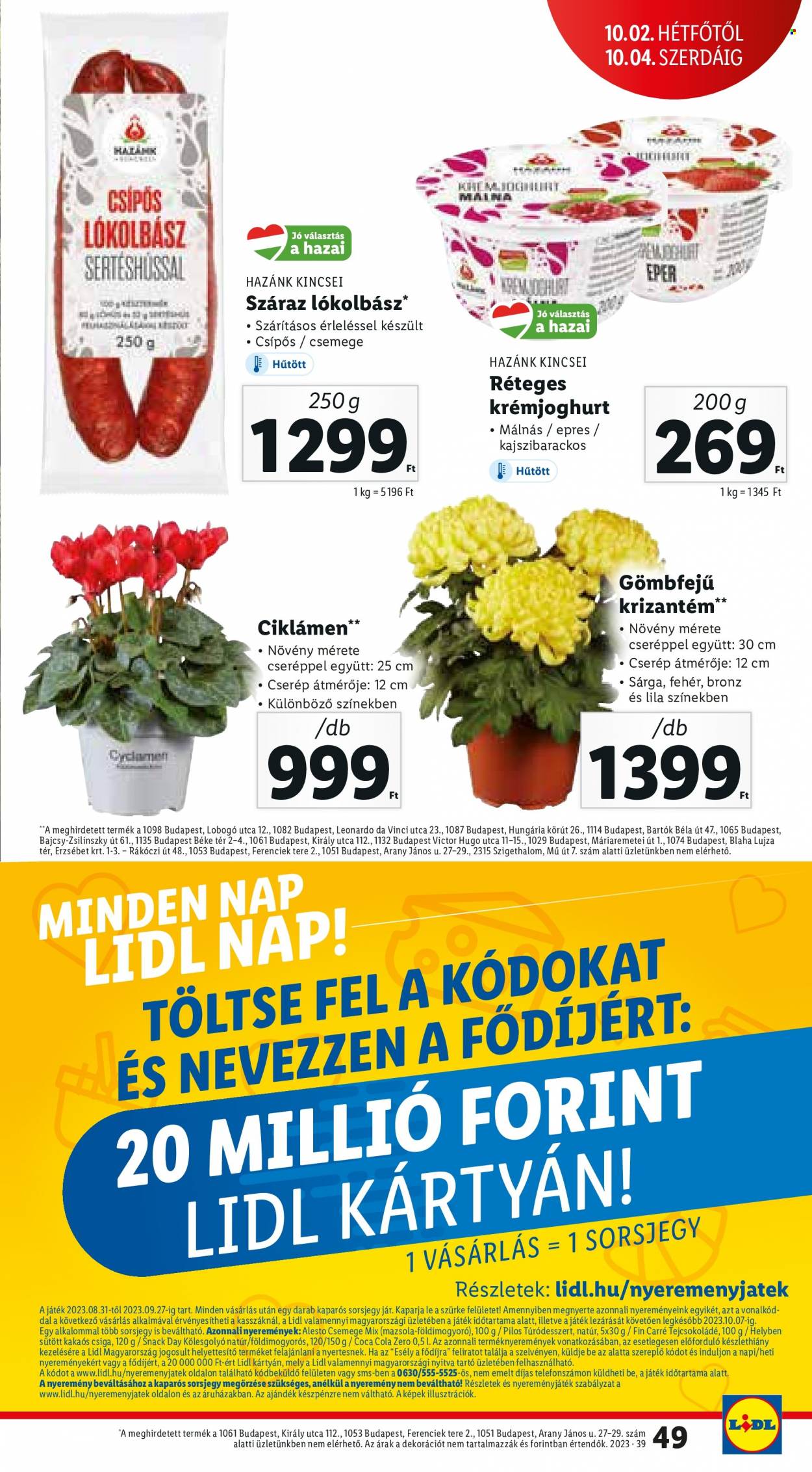 Lidl akciós újságok - 2023.09.28 - 2023.10.04. Oldal 49