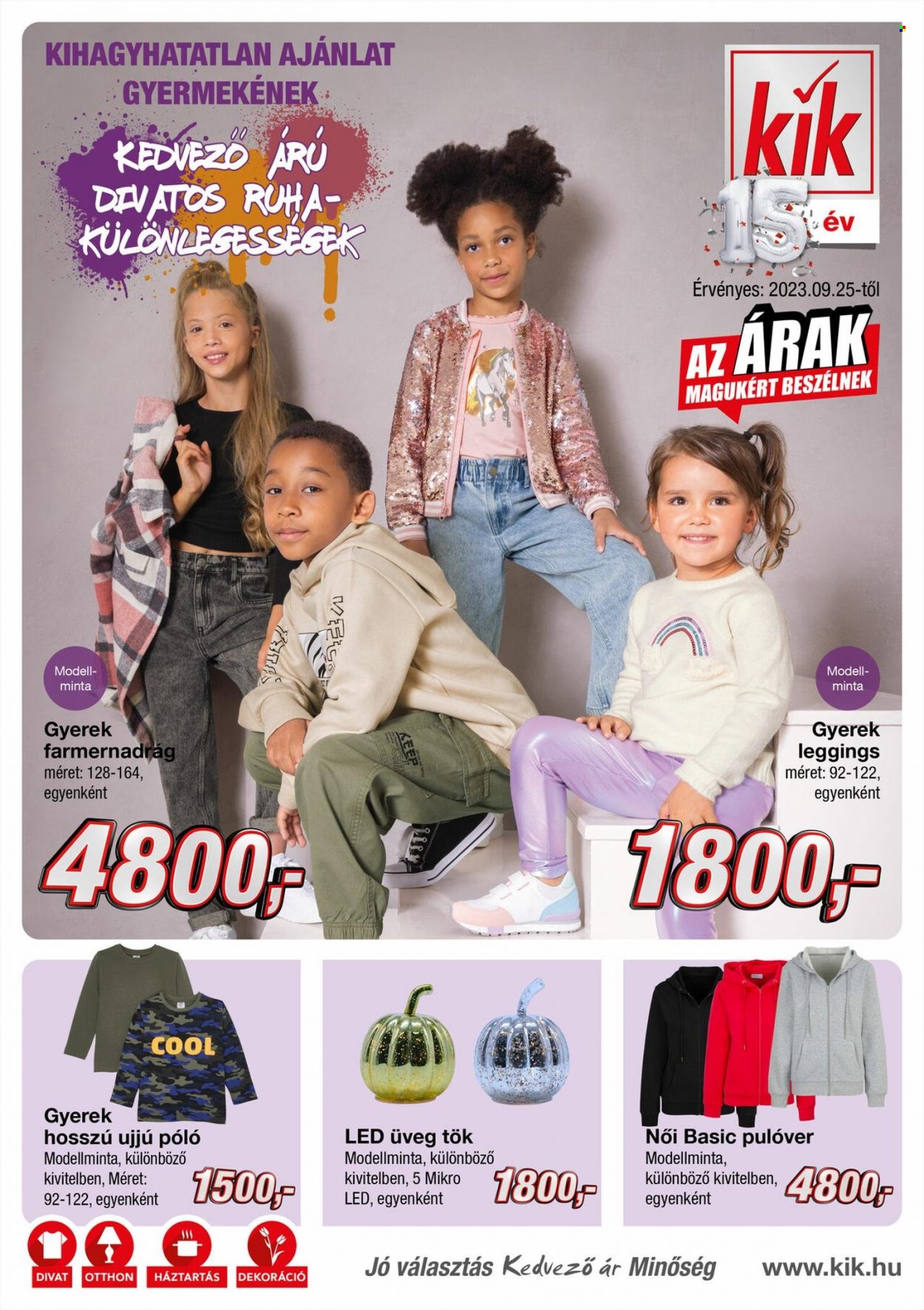 Kik akciós újságok. Oldal 1