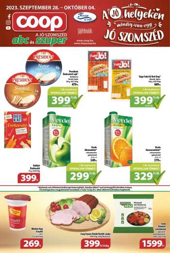 Újság Coop - 2023.09.28 - 2023.10.04.