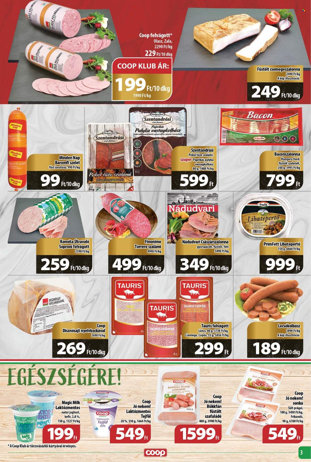 Coop akciós újságok - 2023.09.28 - 2023.10.04. Oldal 3