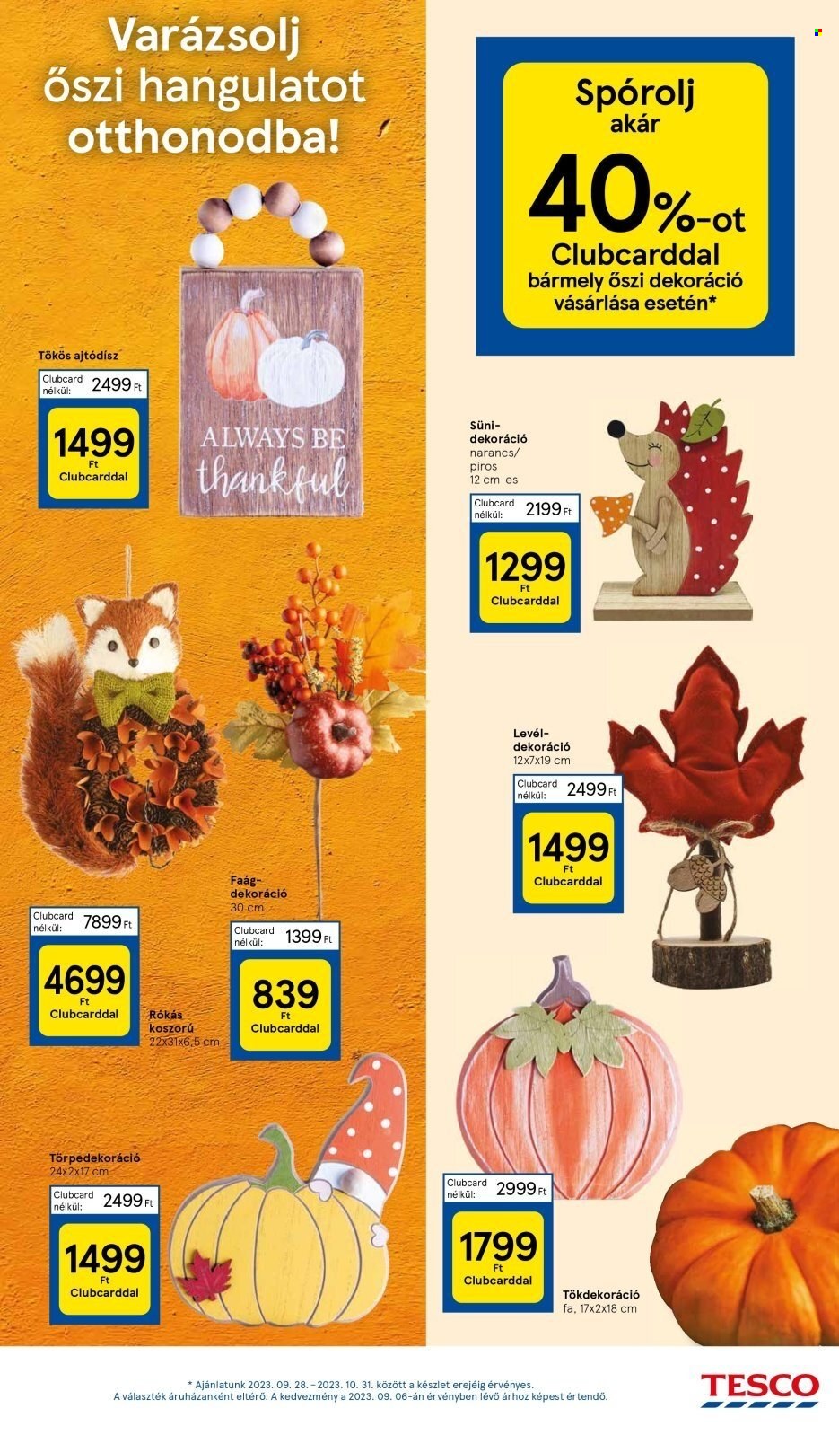 TESCO akciós újságok - 2023.10.05 - 2023.10.11. Oldal 45