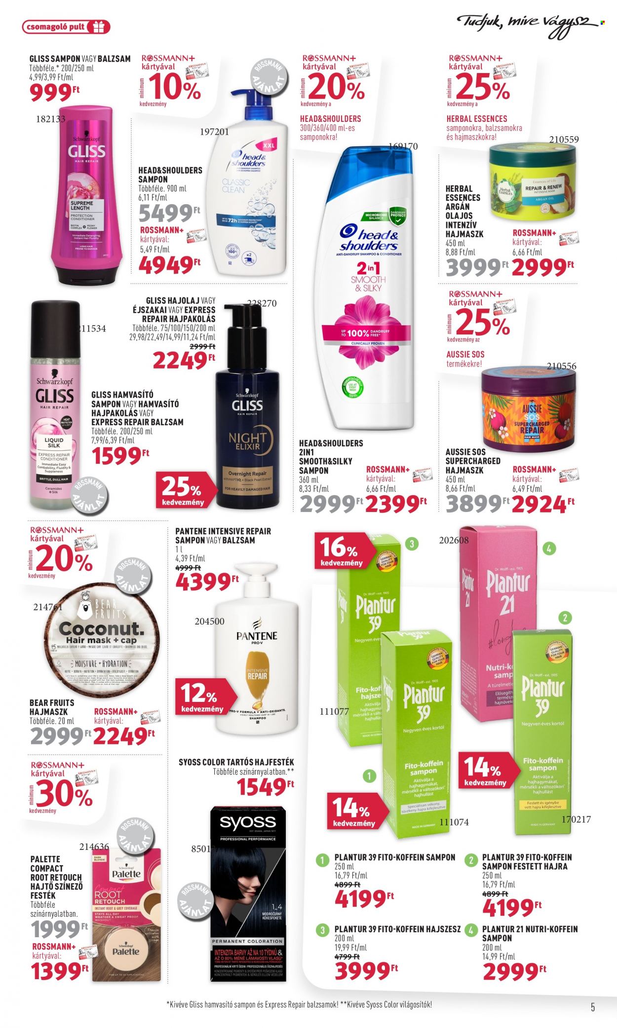 Rossmann akciós újságok - 2023.10.02 - 2023.10.06. Oldal 5