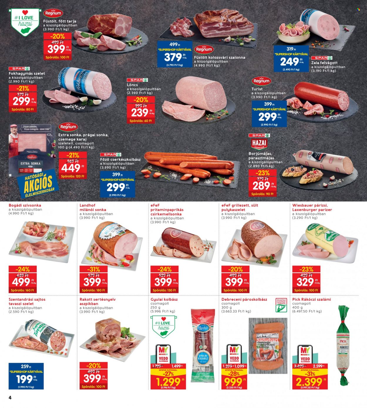 INTERSPAR akciós újságok - 2023.10.05 - 2023.10.11. Oldal 6