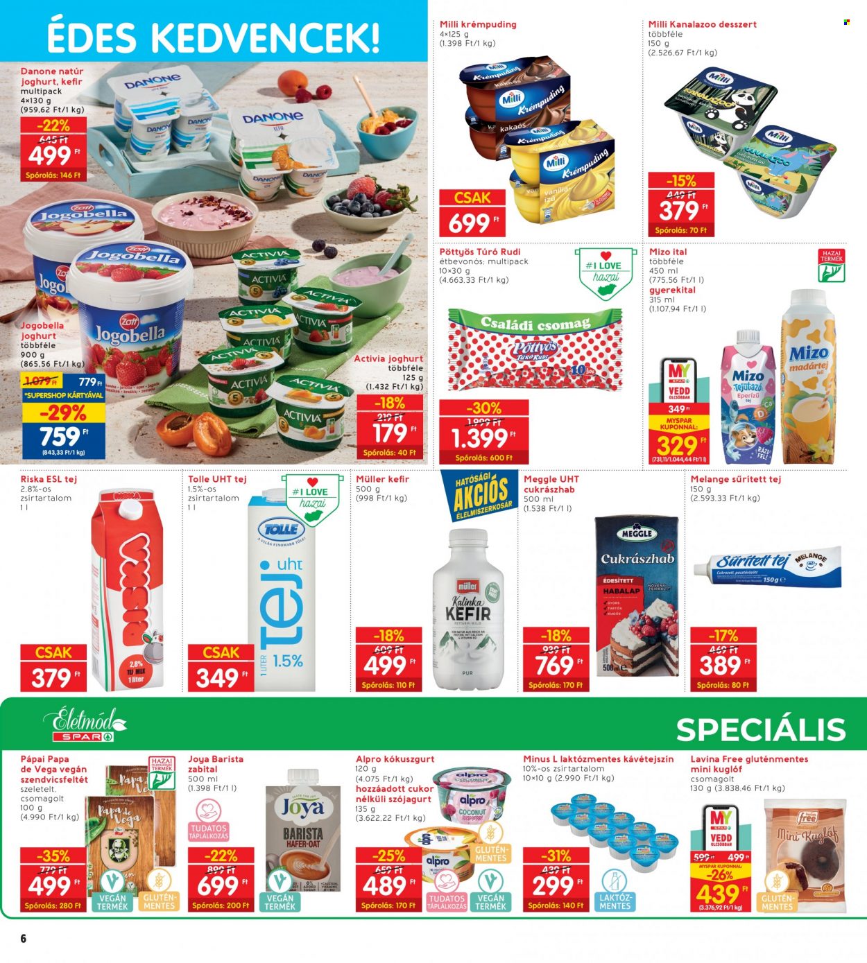 INTERSPAR akciós újságok - 2023.10.05 - 2023.10.11. Oldal 8