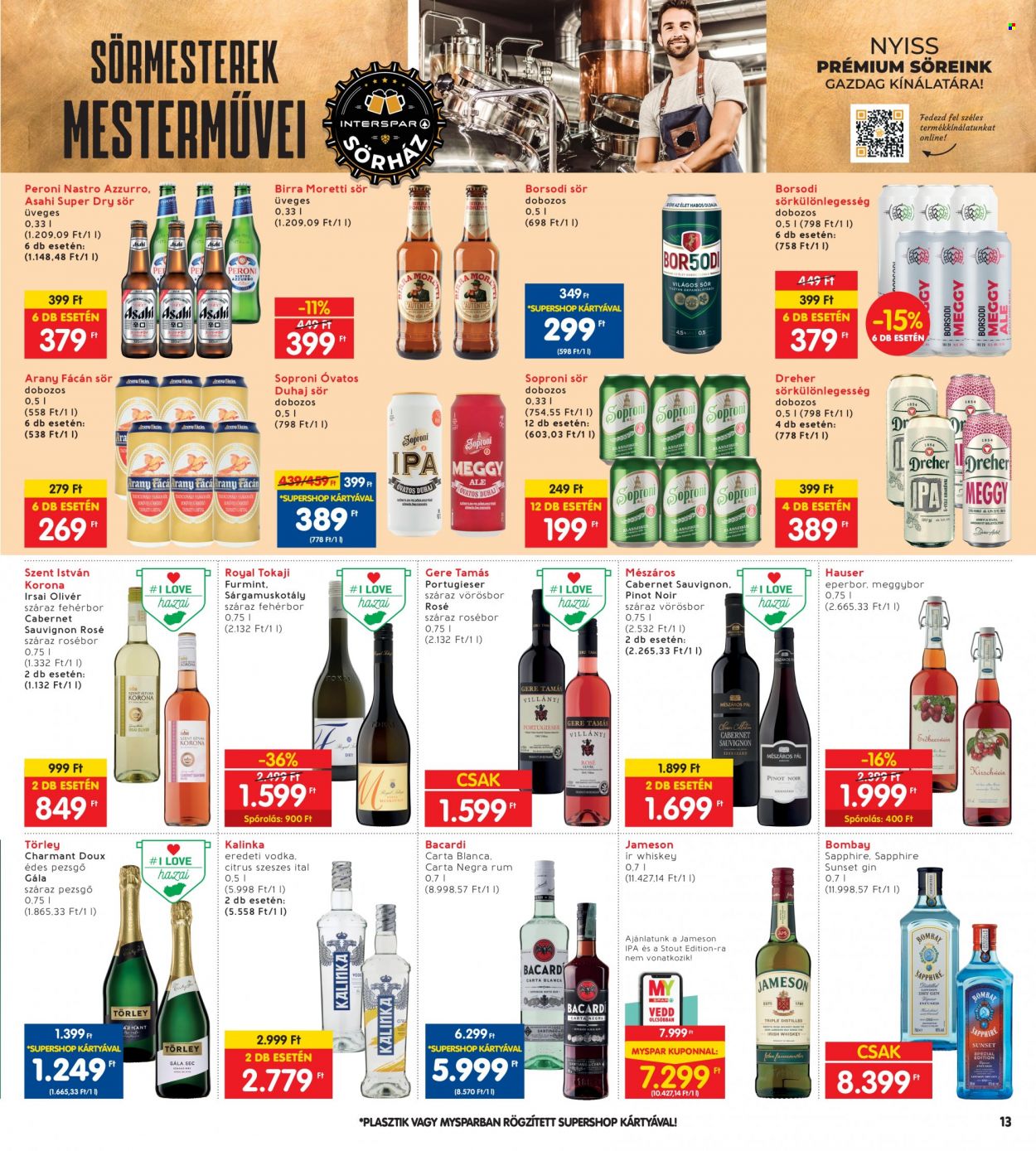 INTERSPAR akciós újságok - 2023.10.05 - 2023.10.11. Oldal 17