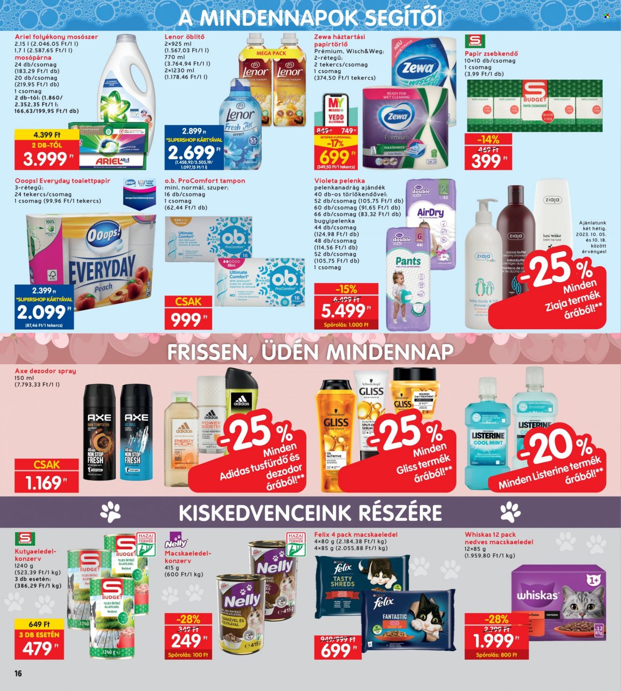 INTERSPAR akciós újságok - 2023.10.05 - 2023.10.11. Oldal 22
