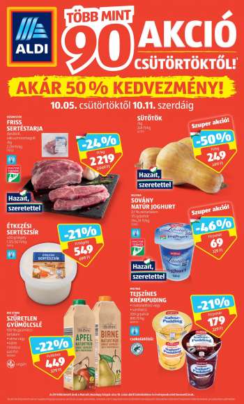 Újság Aldi - 2023.10.05 - 2023.10.11.