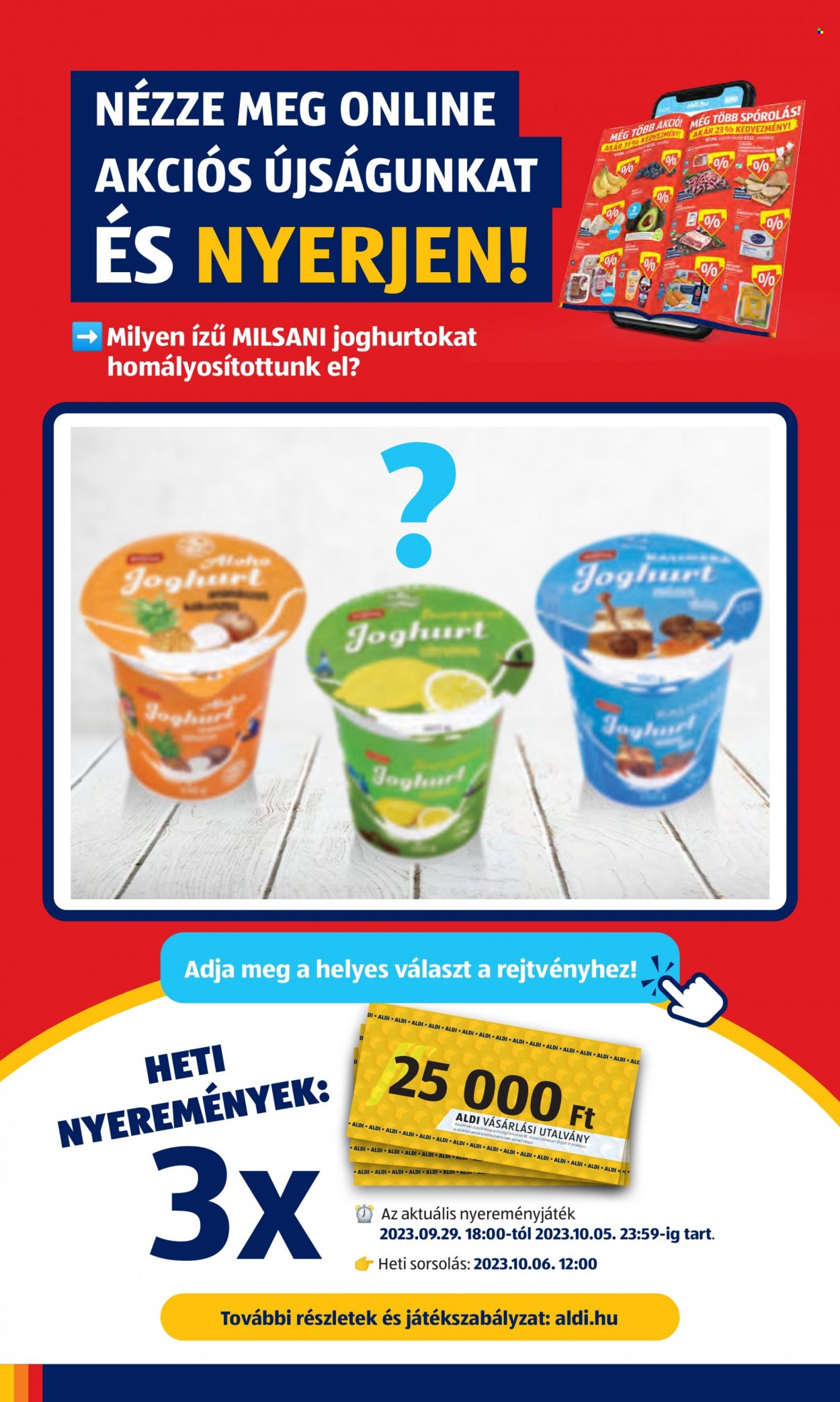 Aldi akciós újságok - 2023.10.05 - 2023.10.11. Oldal 6