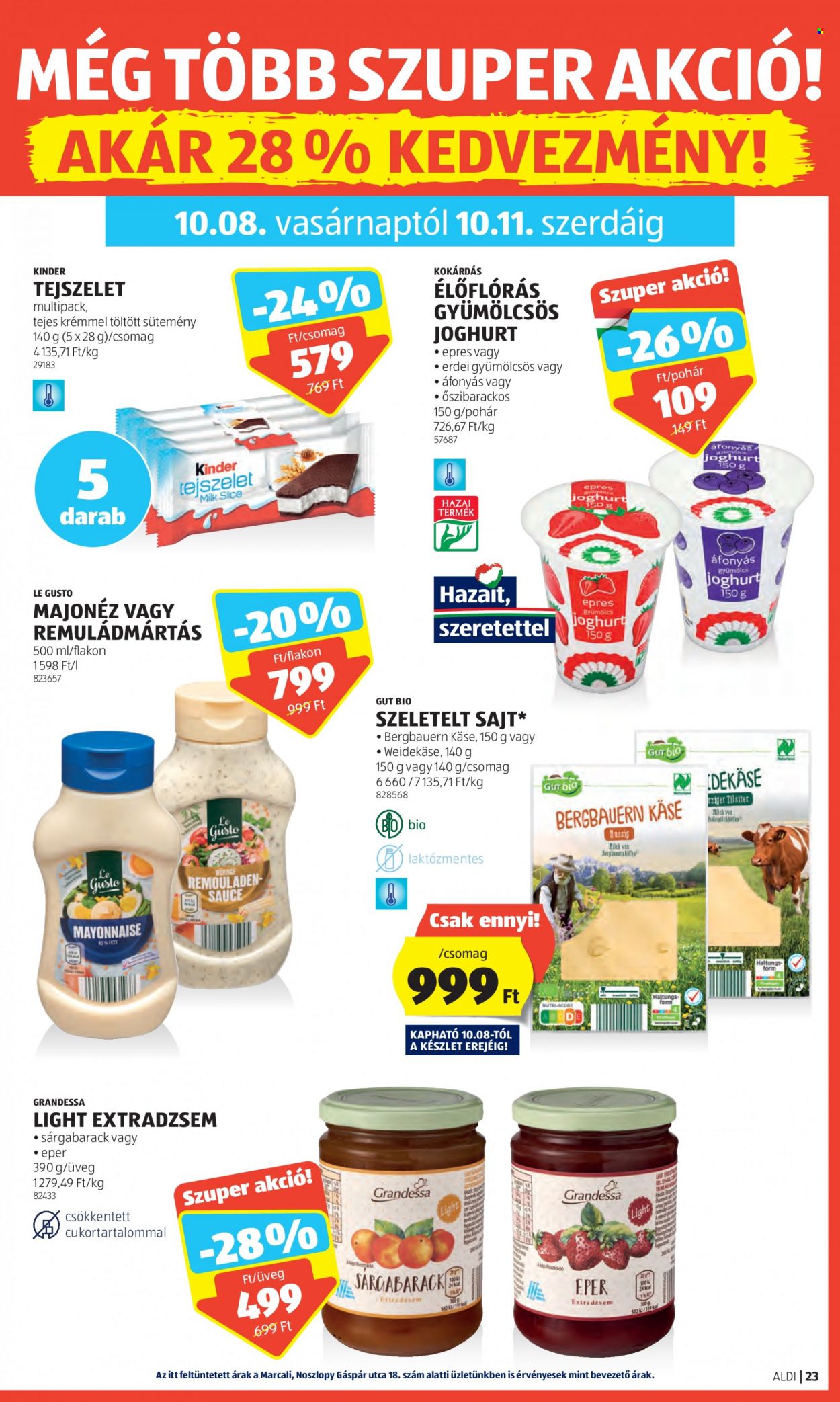 Aldi akciós újságok - 2023.10.05 - 2023.10.11. Oldal 25