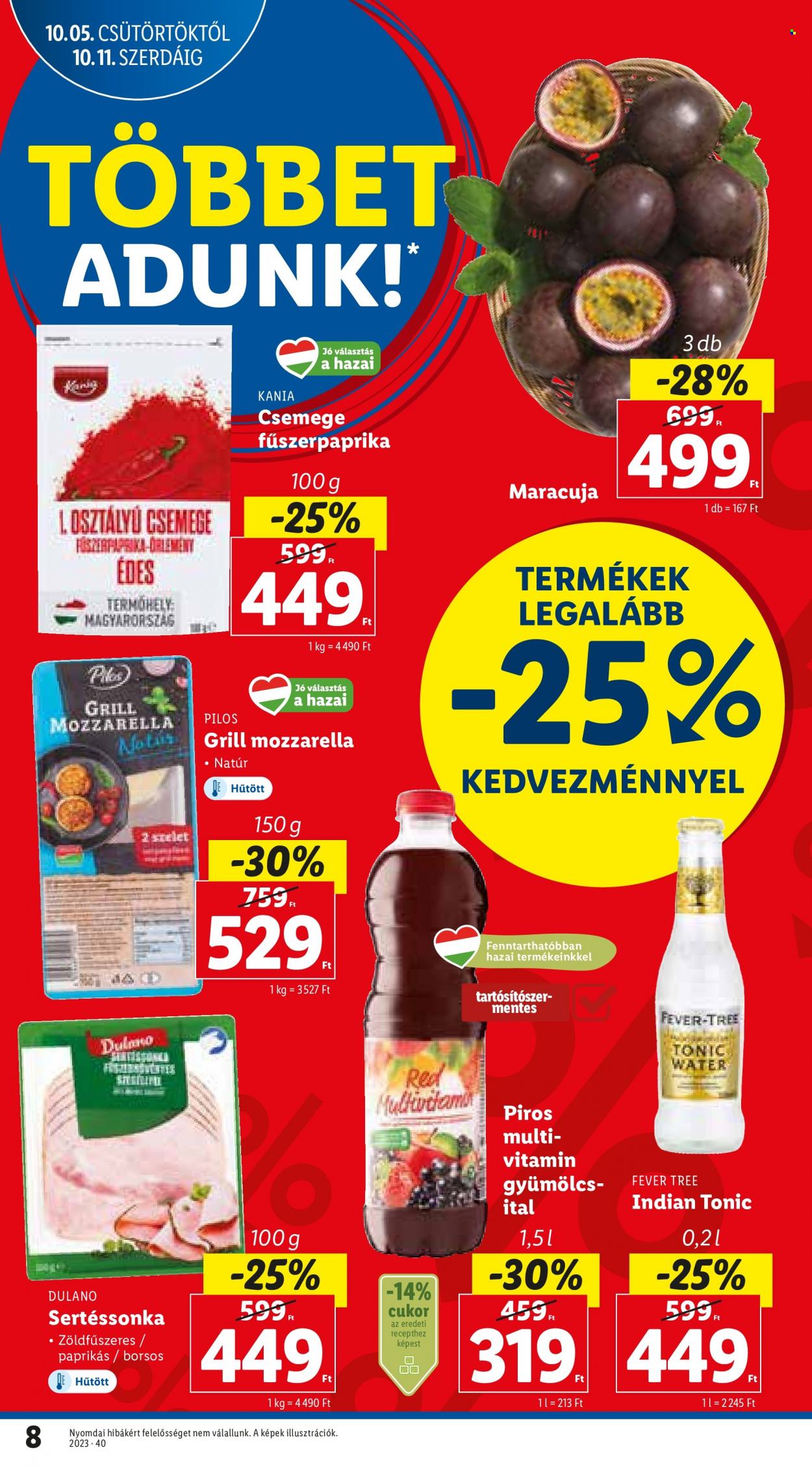 Lidl akciós újságok - 2023.10.05 - 2023.10.11. Oldal 8