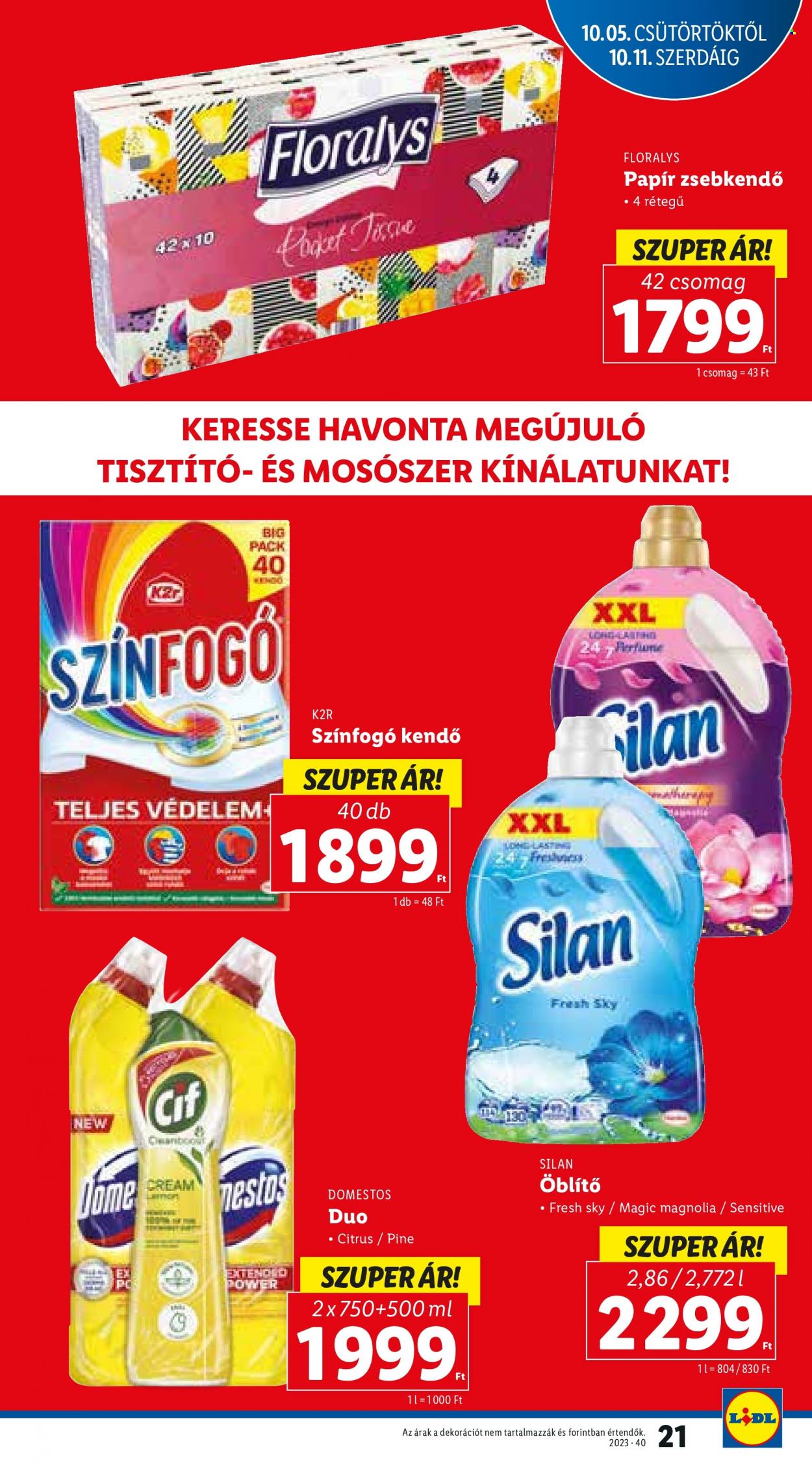 Lidl akciós újságok - 2023.10.05 - 2023.10.11. Oldal 21