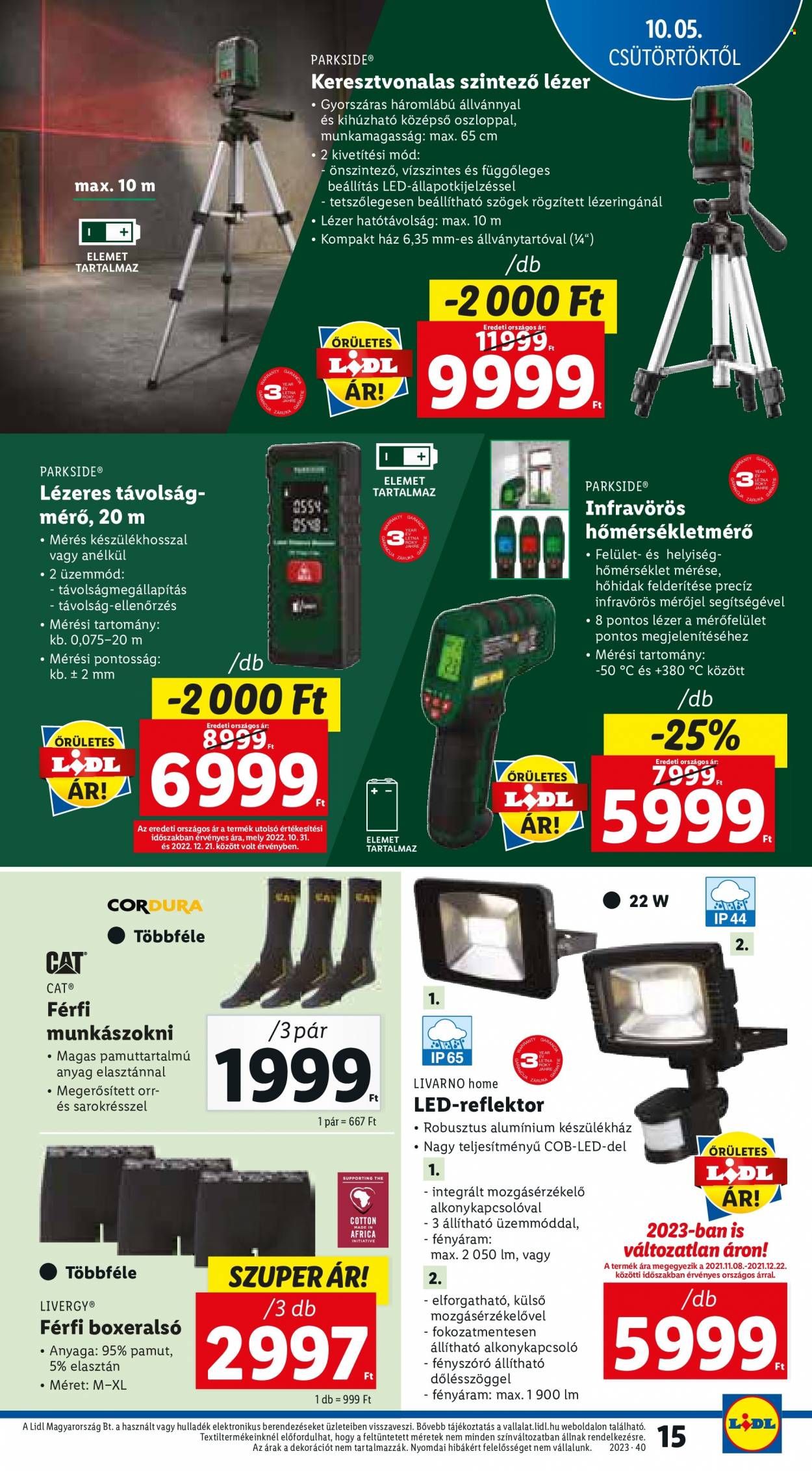 Lidl akciós újságok. Oldal 15