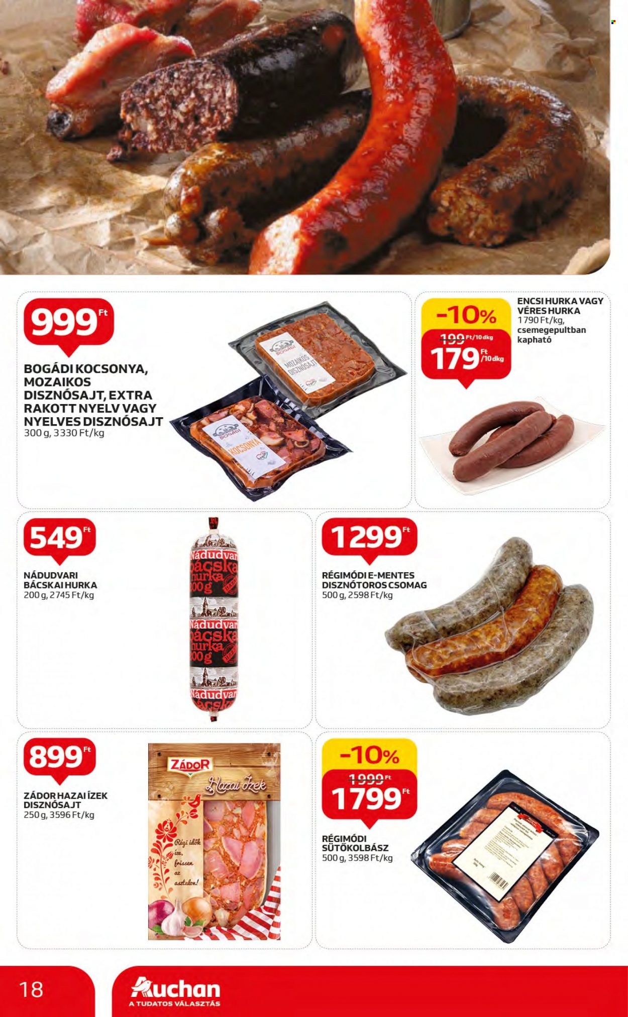 Auchan akciós újságok - 2023.10.05 - 2023.10.11. Oldal 18