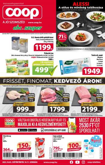 Újság Coop - 2023.10.05 - 2023.10.11.
