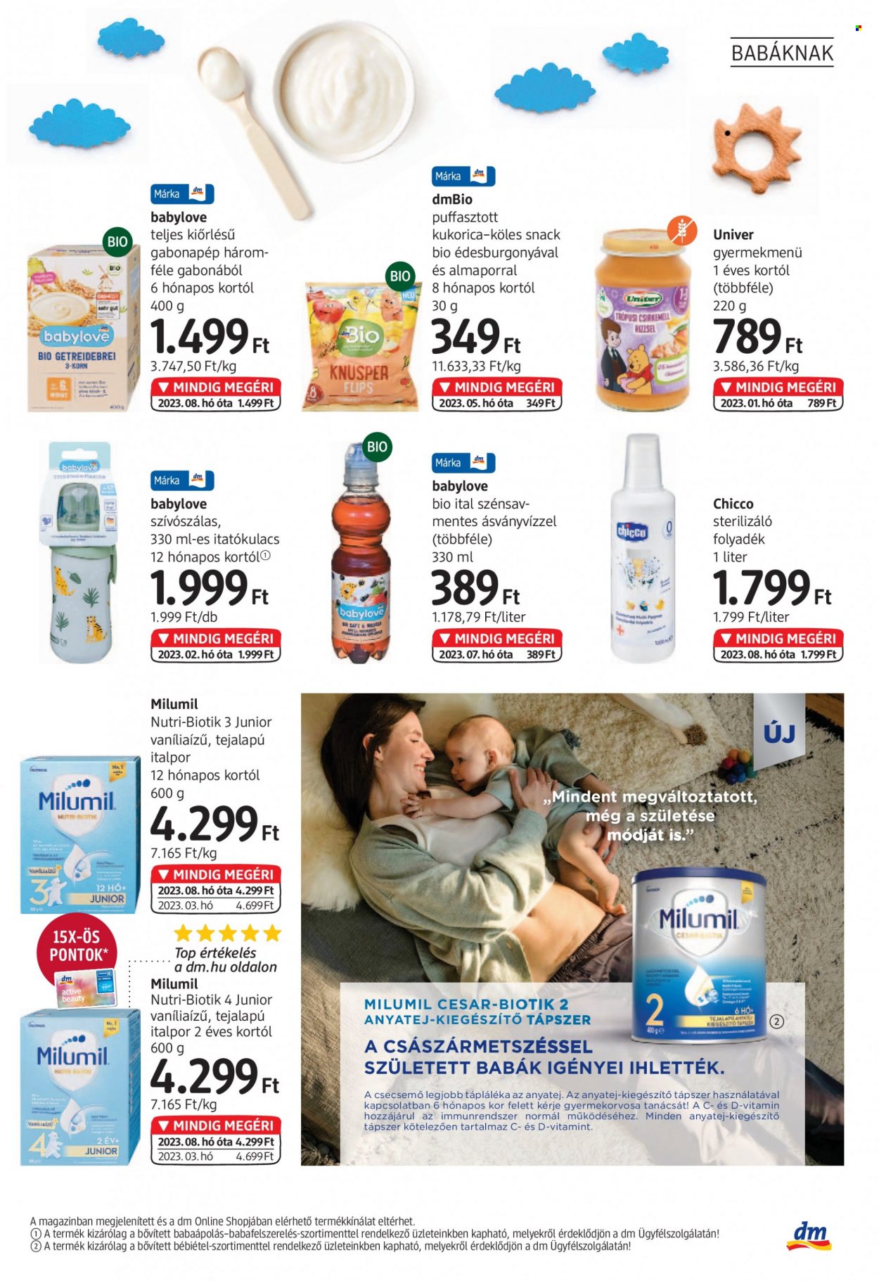 dm drogerie markt akciós újságok. Oldal 17