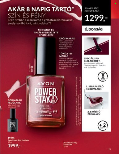 Avon akciós újságok - 2023.10.01 - 2023.10.31. Oldal 43