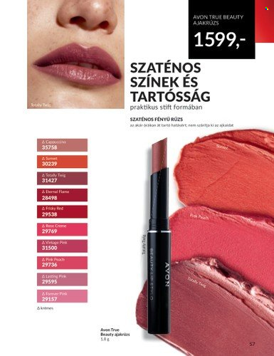 Avon akciós újságok - 2023.10.01 - 2023.10.31. Oldal 59