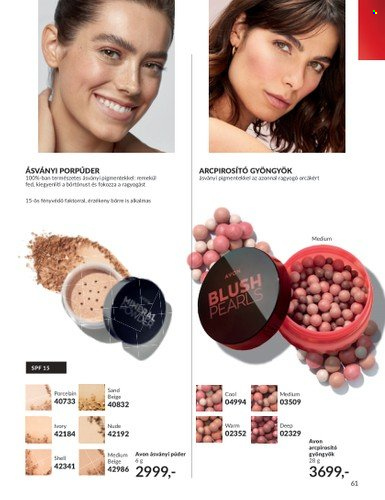 Avon akciós újságok - 2023.10.01 - 2023.10.31. Oldal 63