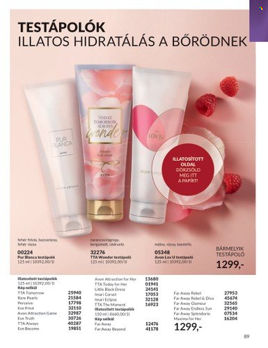 Avon akciós újságok - 2023.10.01 - 2023.10.31. Oldal 91