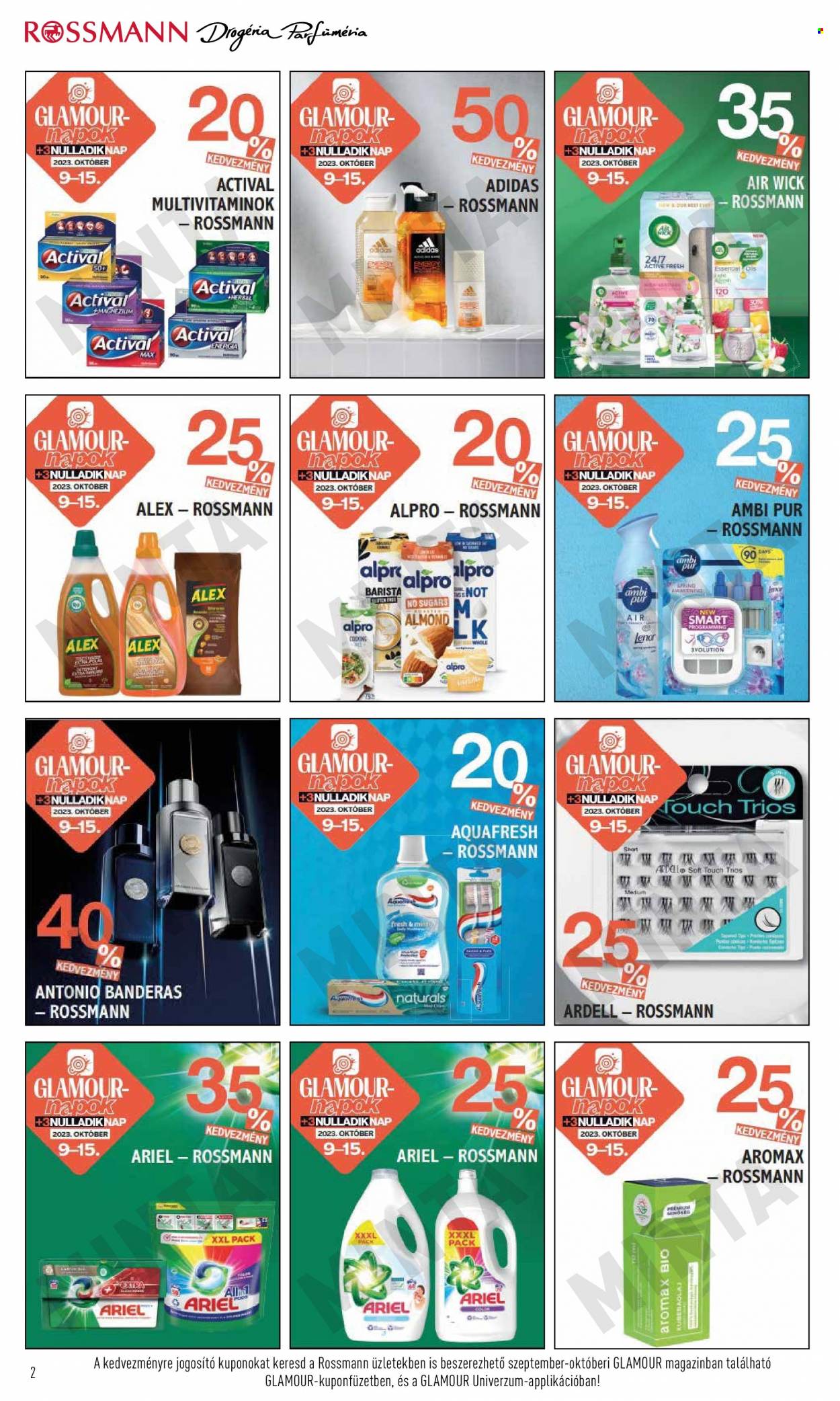 Rossmann akciós újságok - 2023.10.09 - 2023.10.15. Oldal 2