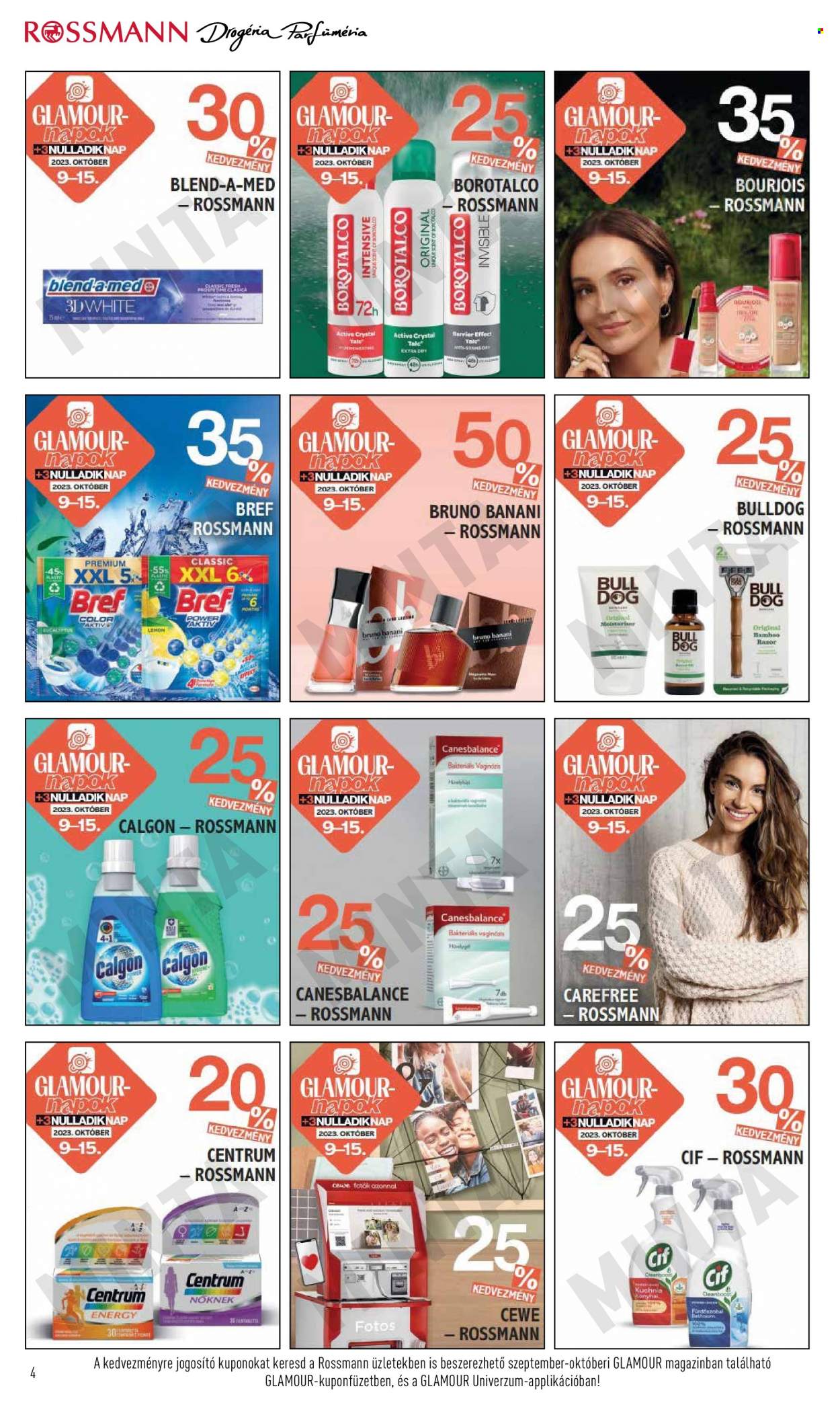 Rossmann akciós újságok - 2023.10.09 - 2023.10.15. Oldal 4