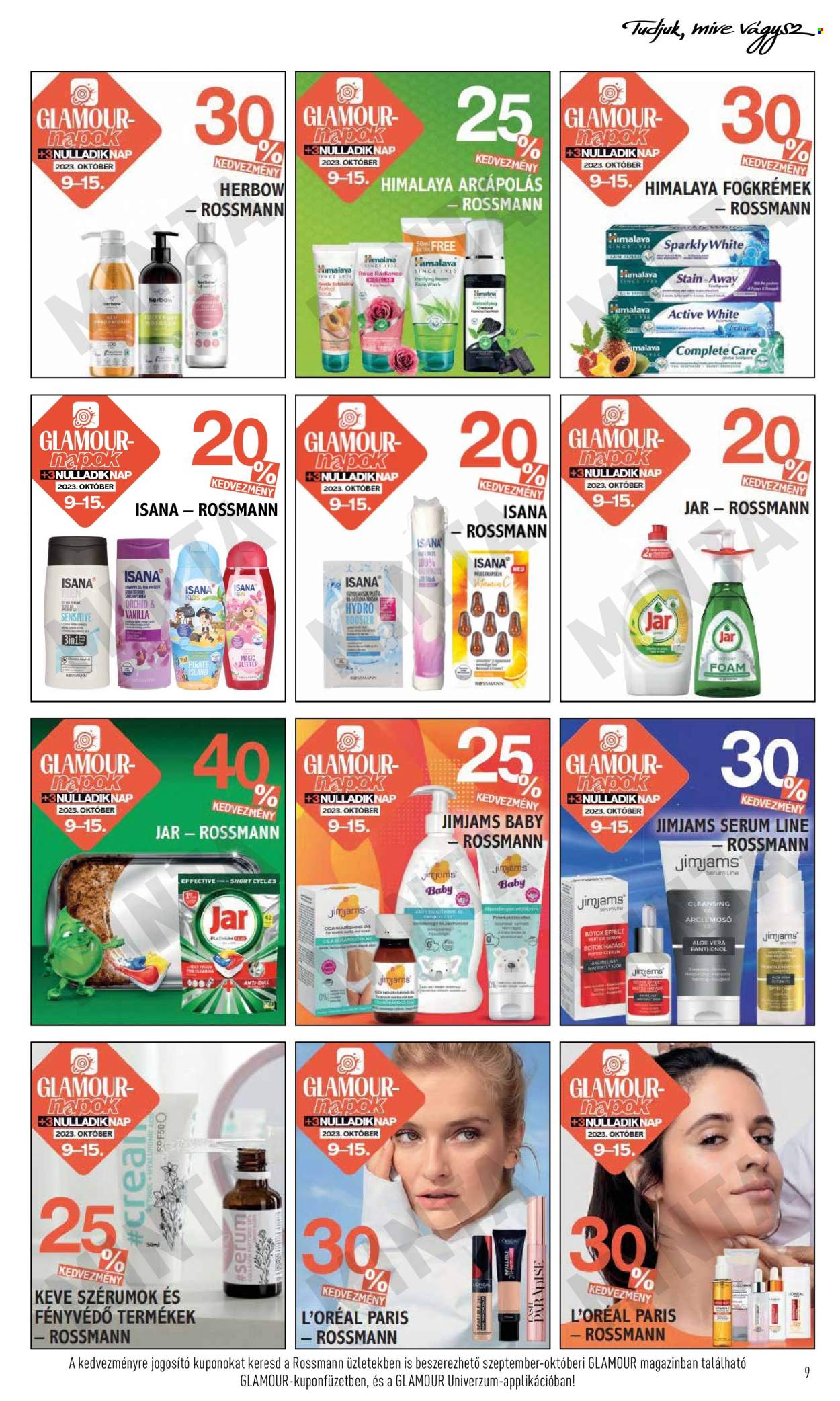Rossmann akciós újságok - 2023.10.09 - 2023.10.15. Oldal 9