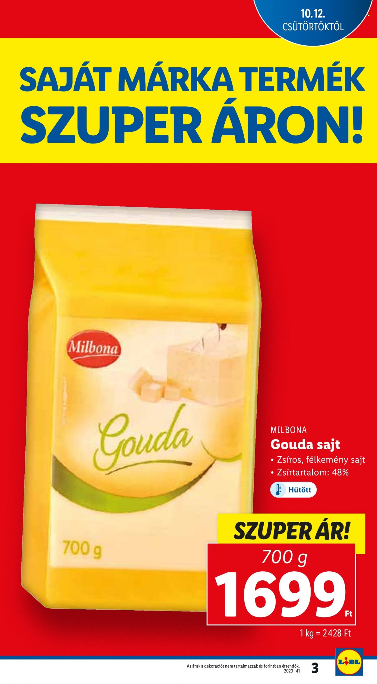 Lidl akciós újságok - 2023.10.12 - 2023.10.18. Oldal 3