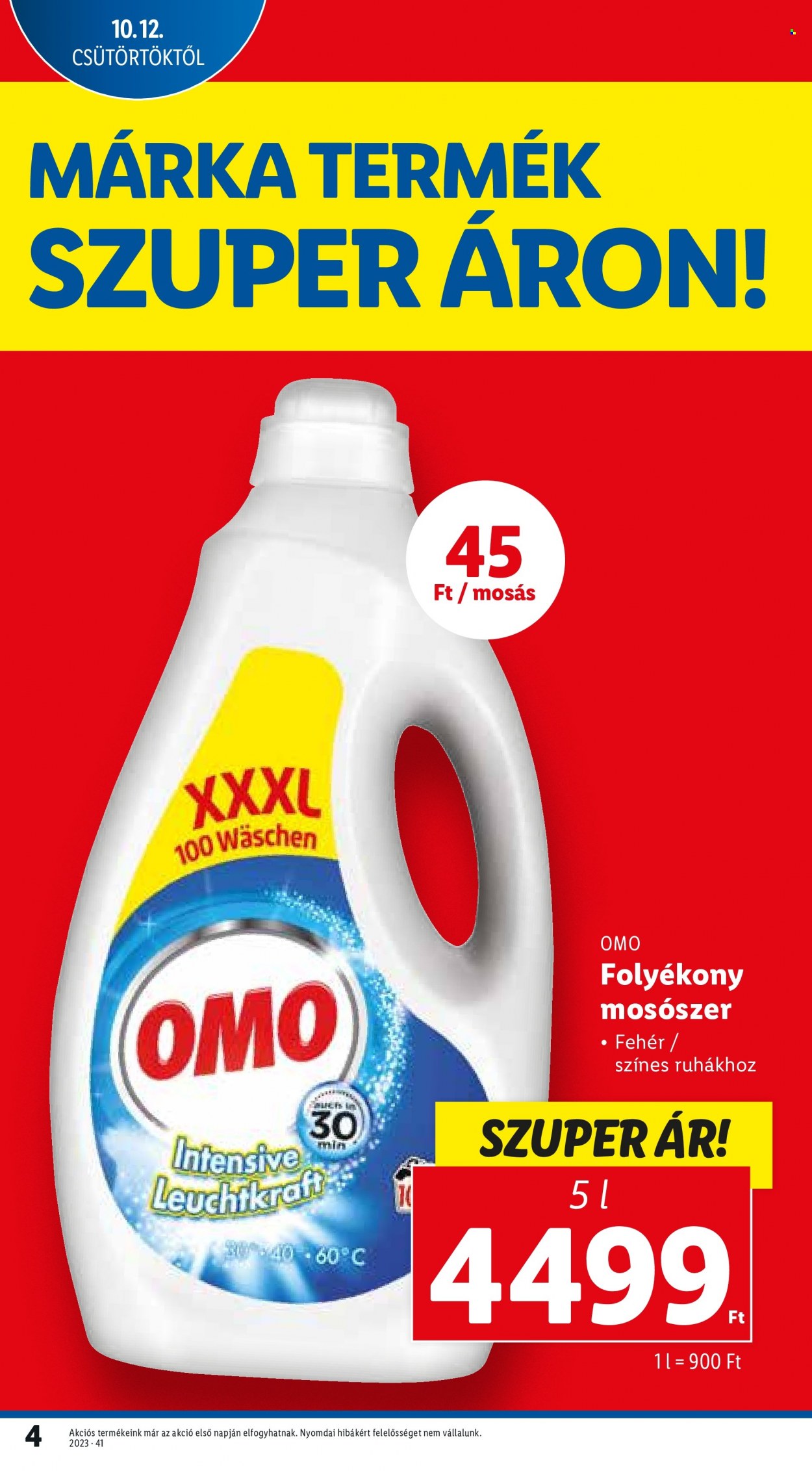 Lidl akciós újságok - 2023.10.12 - 2023.10.18. Oldal 4