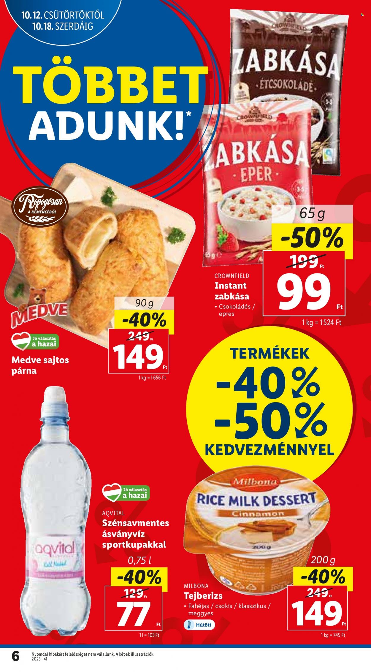 Lidl akciós újságok - 2023.10.12 - 2023.10.18. Oldal 6