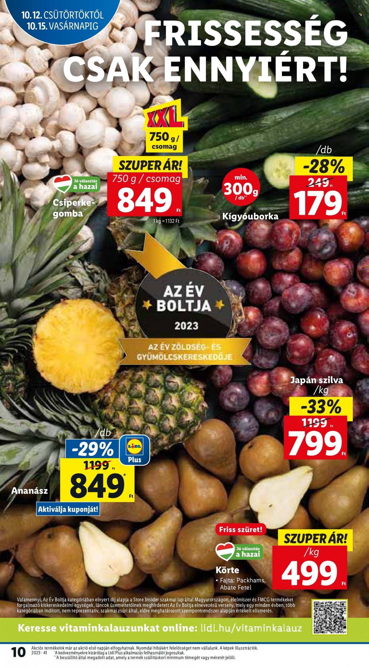 Lidl akciós újságok - 2023.10.12 - 2023.10.18. Oldal 10