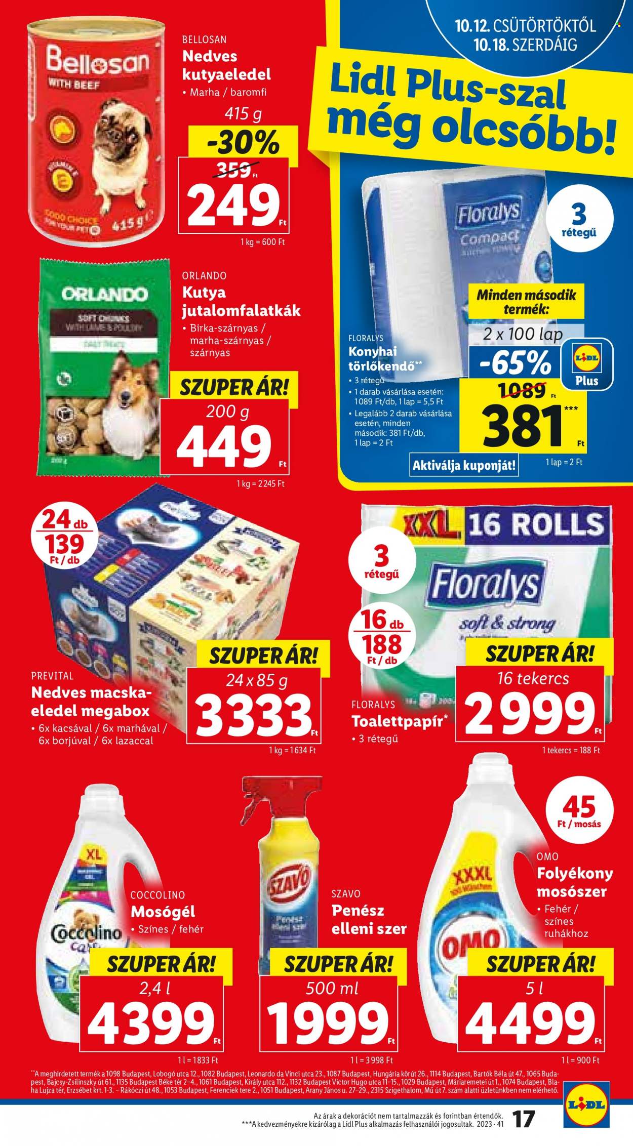 Lidl akciós újságok - 2023.10.12 - 2023.10.18. Oldal 17