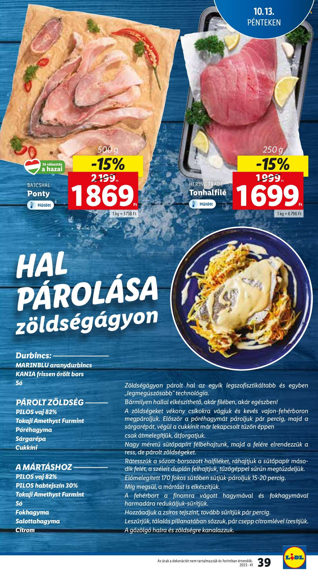 Lidl akciós újságok - 2023.10.12 - 2023.10.18. Oldal 39