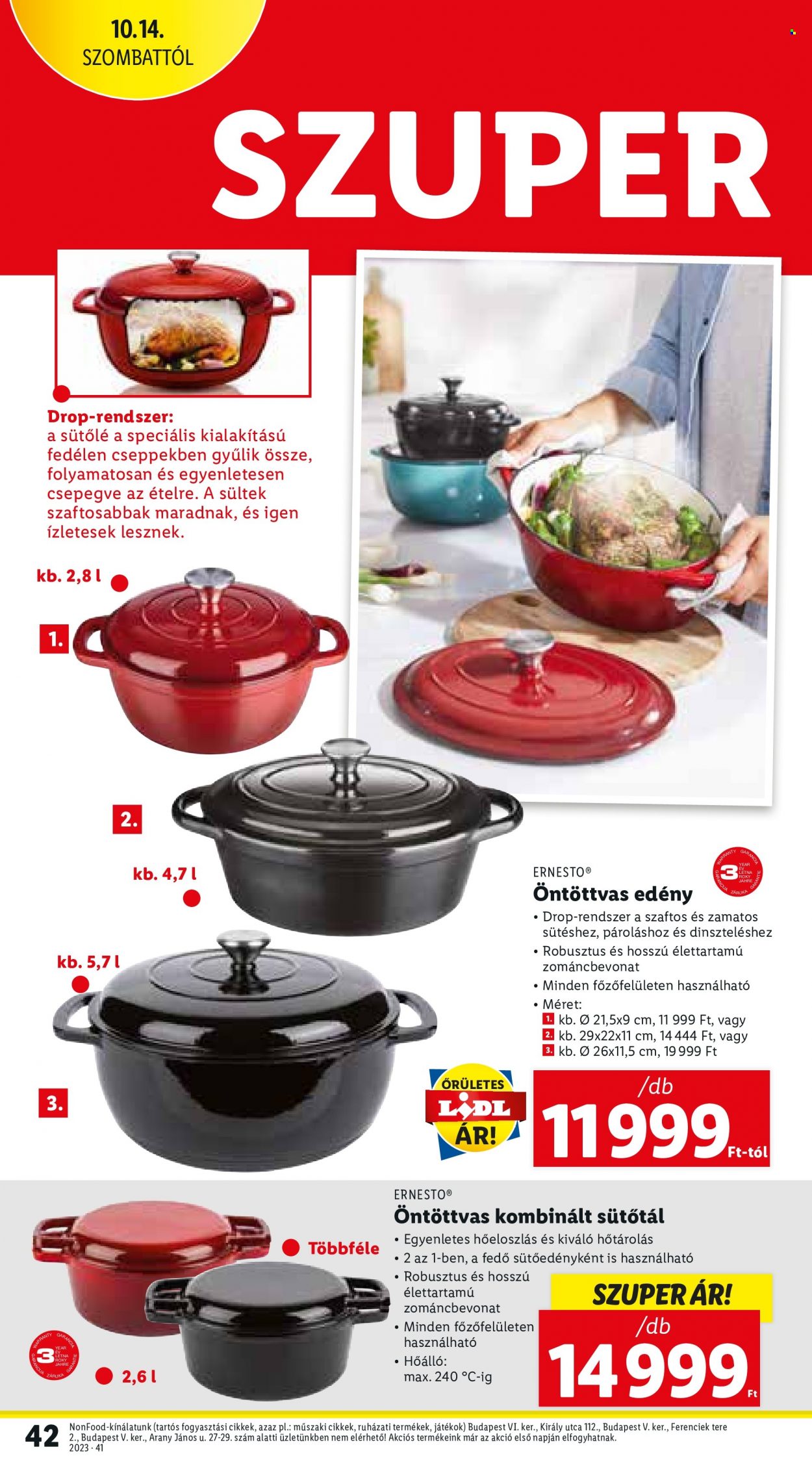 Lidl akciós újságok - 2023.10.12 - 2023.10.18. Oldal 42