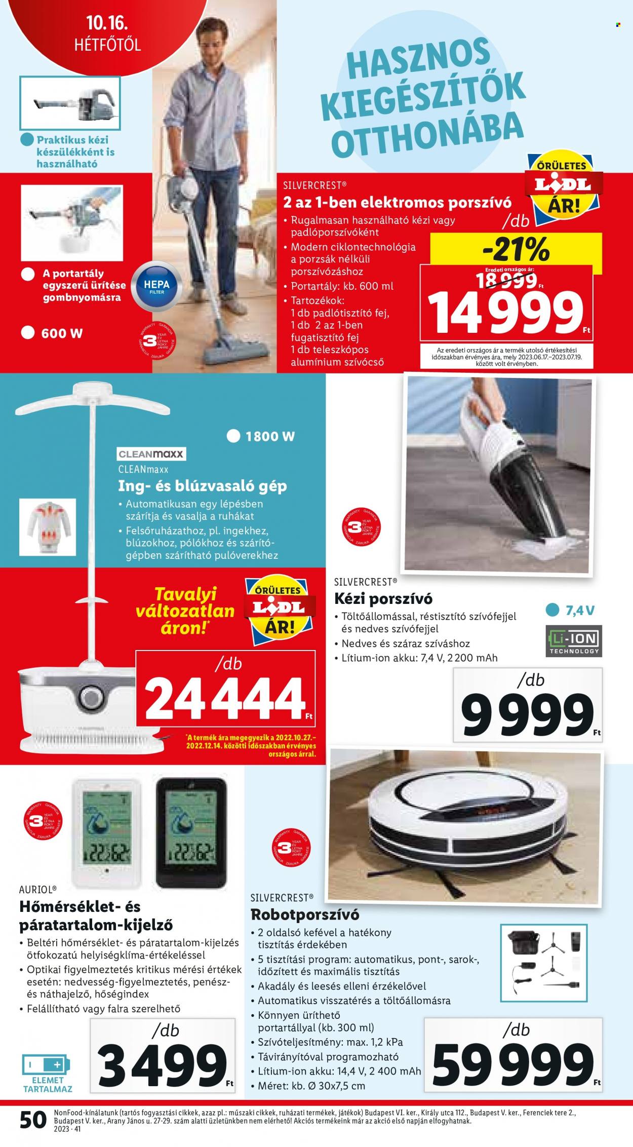 Lidl akciós újságok - 2023.10.12 - 2023.10.18. Oldal 50
