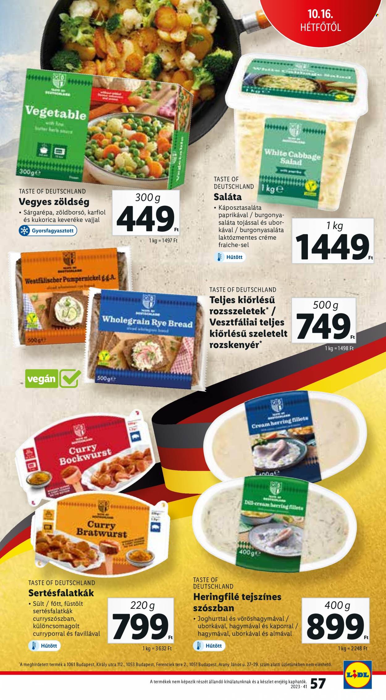 Lidl akciós újságok - 2023.10.12 - 2023.10.18. Oldal 57