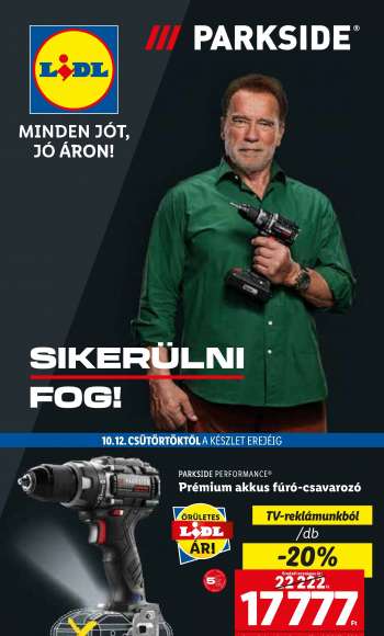 Újság Lidl.