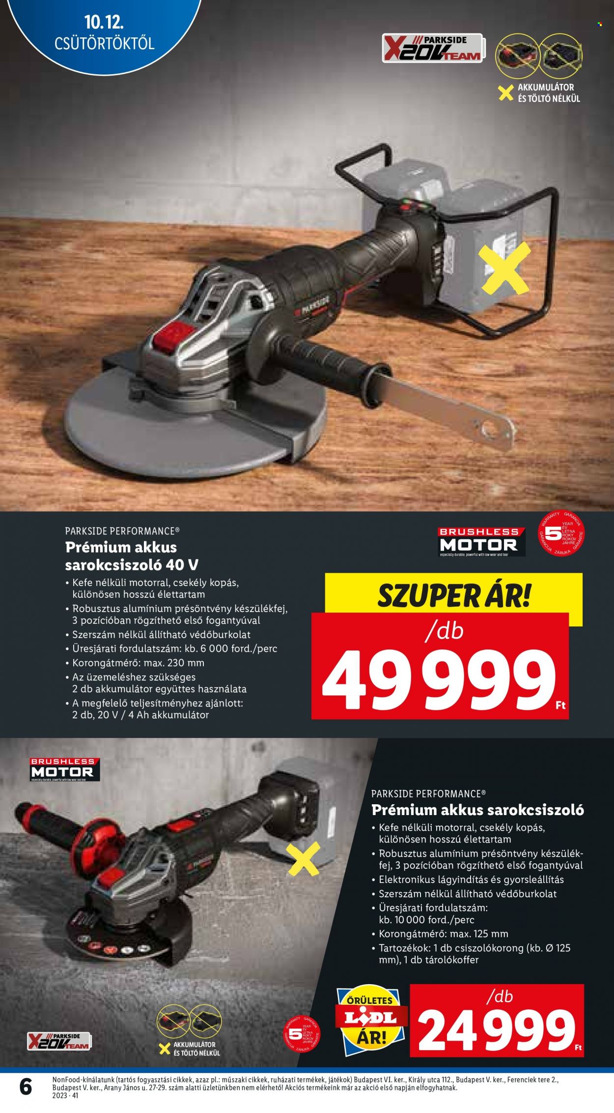 Lidl akciós újságok. Oldal 6