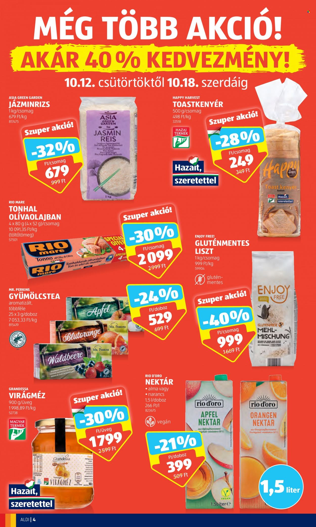 Aldi akciós újságok - 2023.10.12 - 2023.10.18. Oldal 4