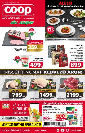 Újság Coop - 2023.10.12 - 2023.10.18.