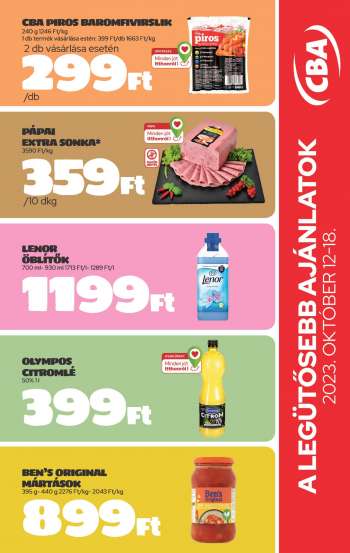 Újság CBA - 2023.10.12 - 2023.10.18.