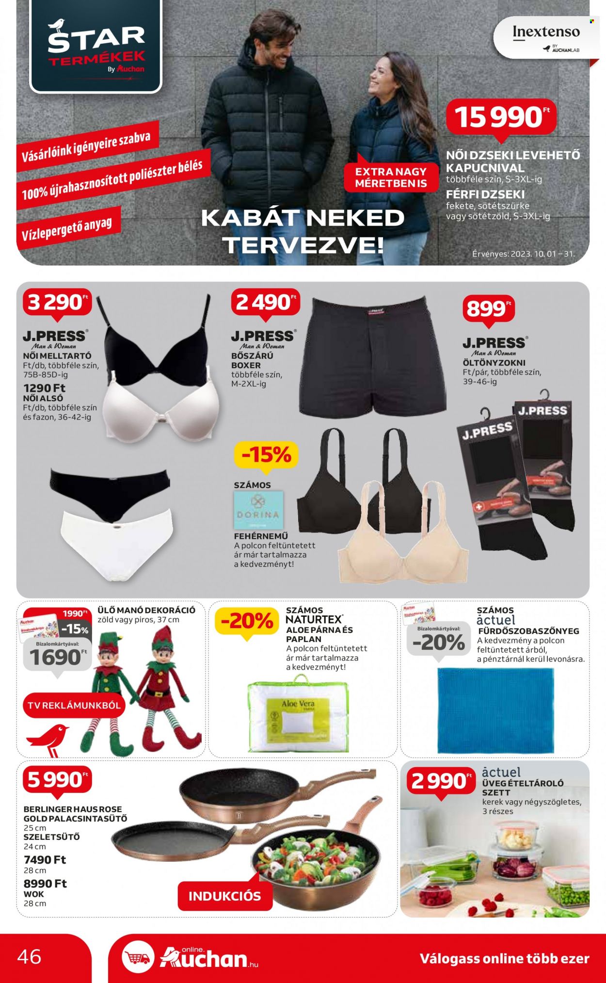 Auchan akciós újságok - 2023.10.12 - 2023.10.18. Oldal 46