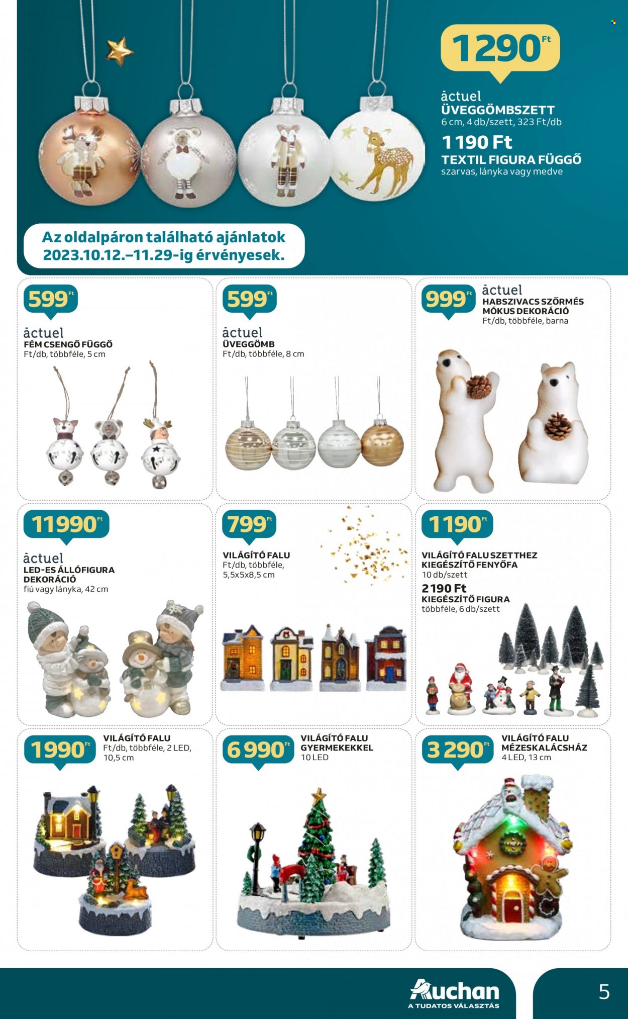 Auchan akciós újságok - 2023.10.12 - 2023.10.18. Oldal 5