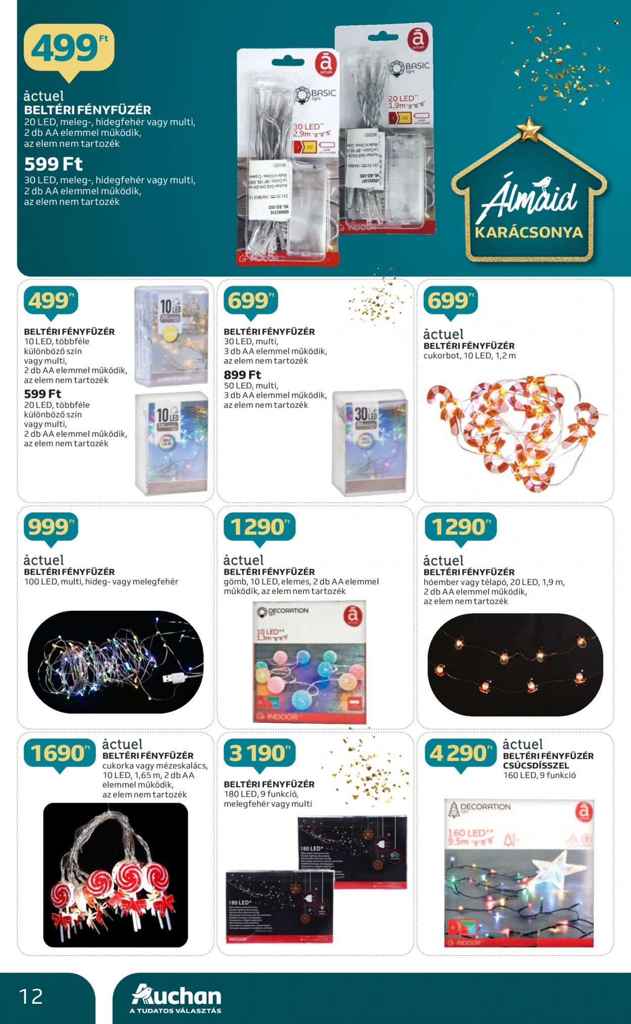 Auchan akciós újságok - 2023.10.12 - 2023.11.29. Oldal 12