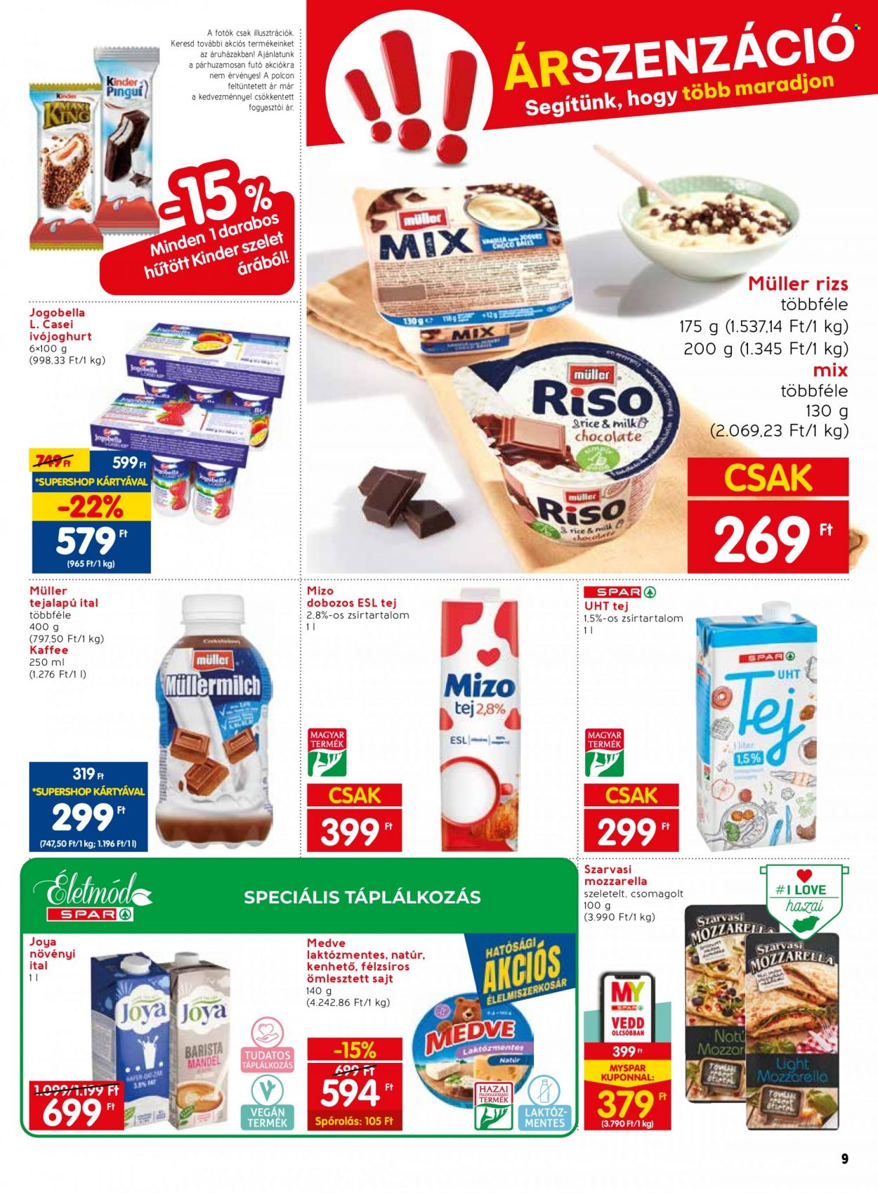 SPAR akciós újságok - 2023.10.12 - 2023.10.18. Oldal 9