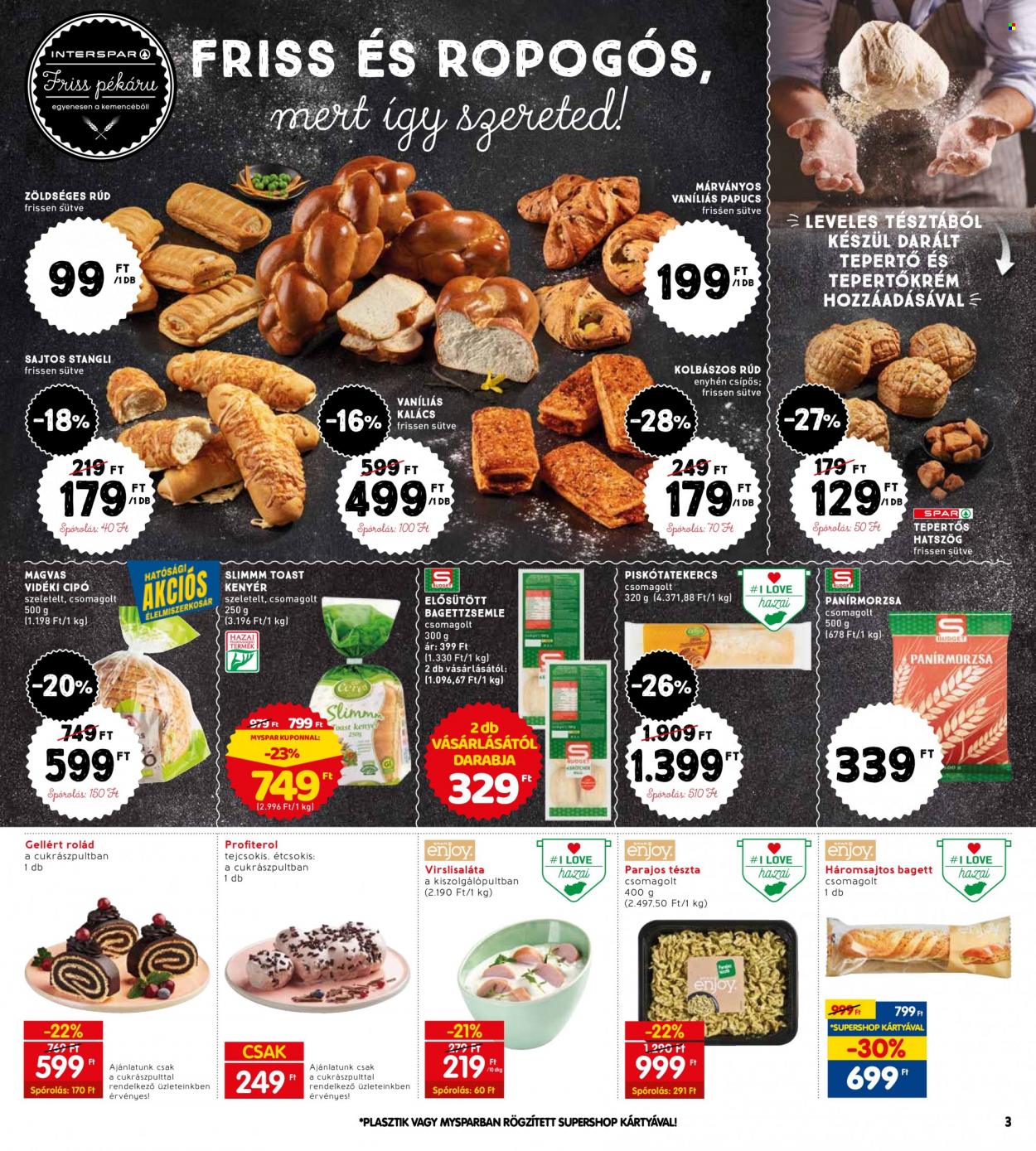 INTERSPAR akciós újságok - 2023.10.12 - 2023.10.18. Oldal 3