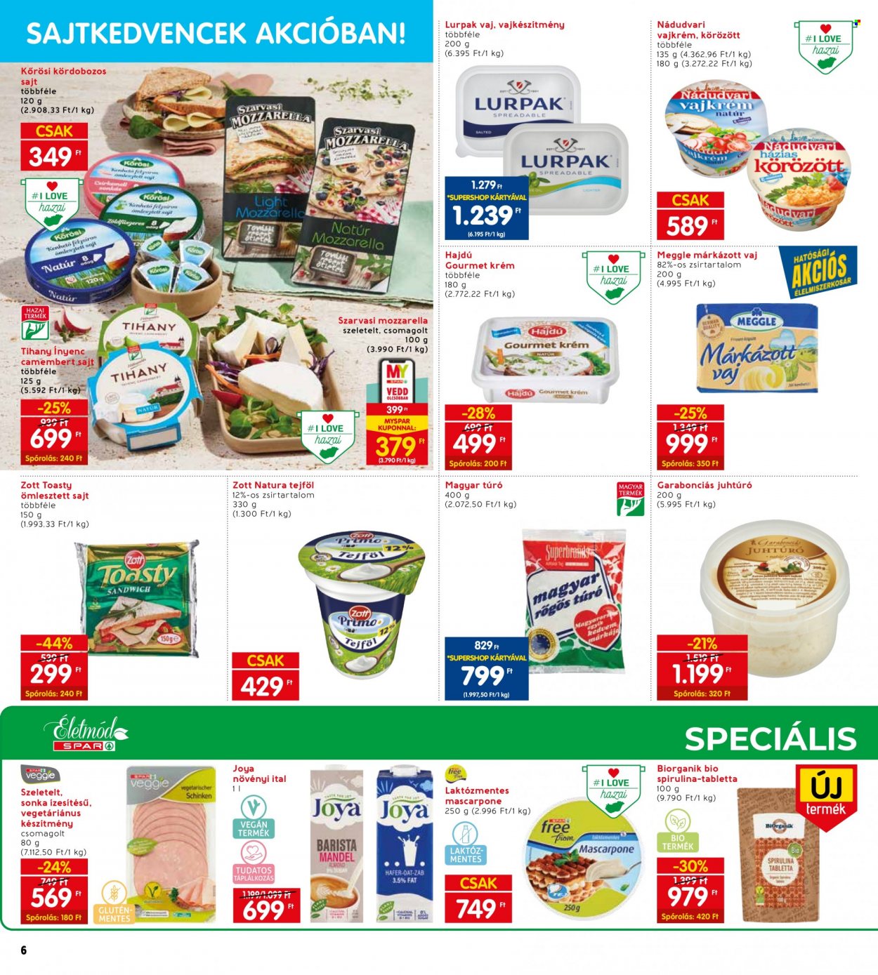 INTERSPAR akciós újságok - 2023.10.12 - 2023.10.18. Oldal 6