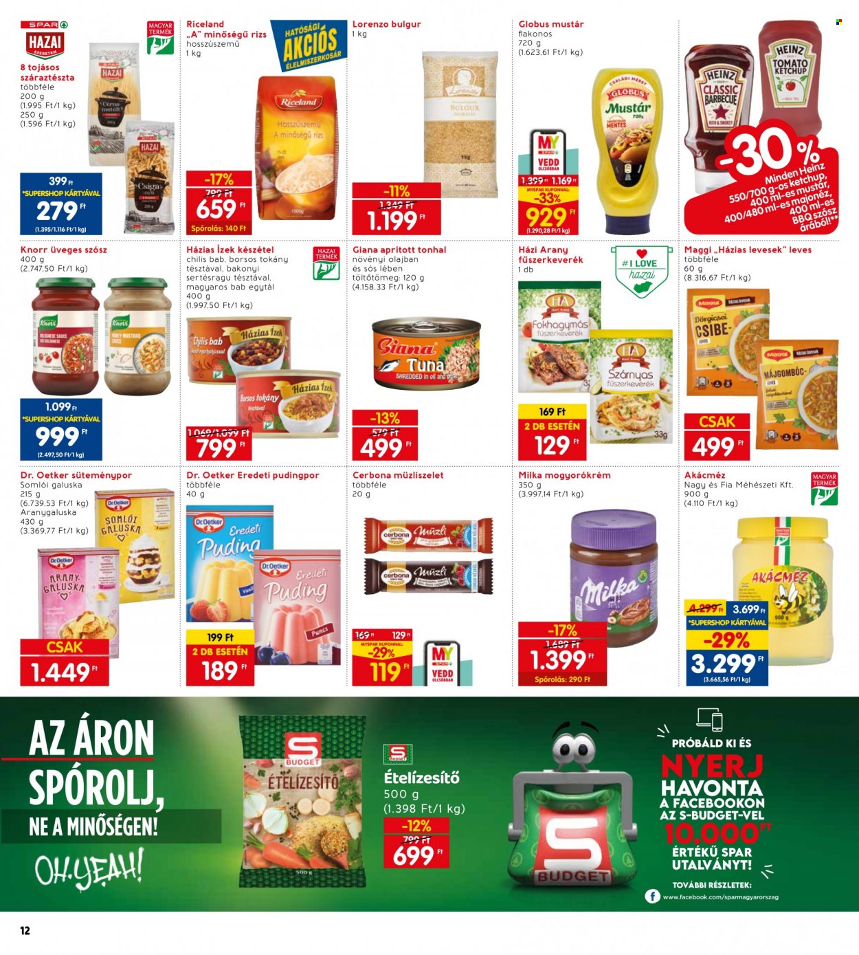 INTERSPAR akciós újságok - 2023.10.12 - 2023.10.18. Oldal 12