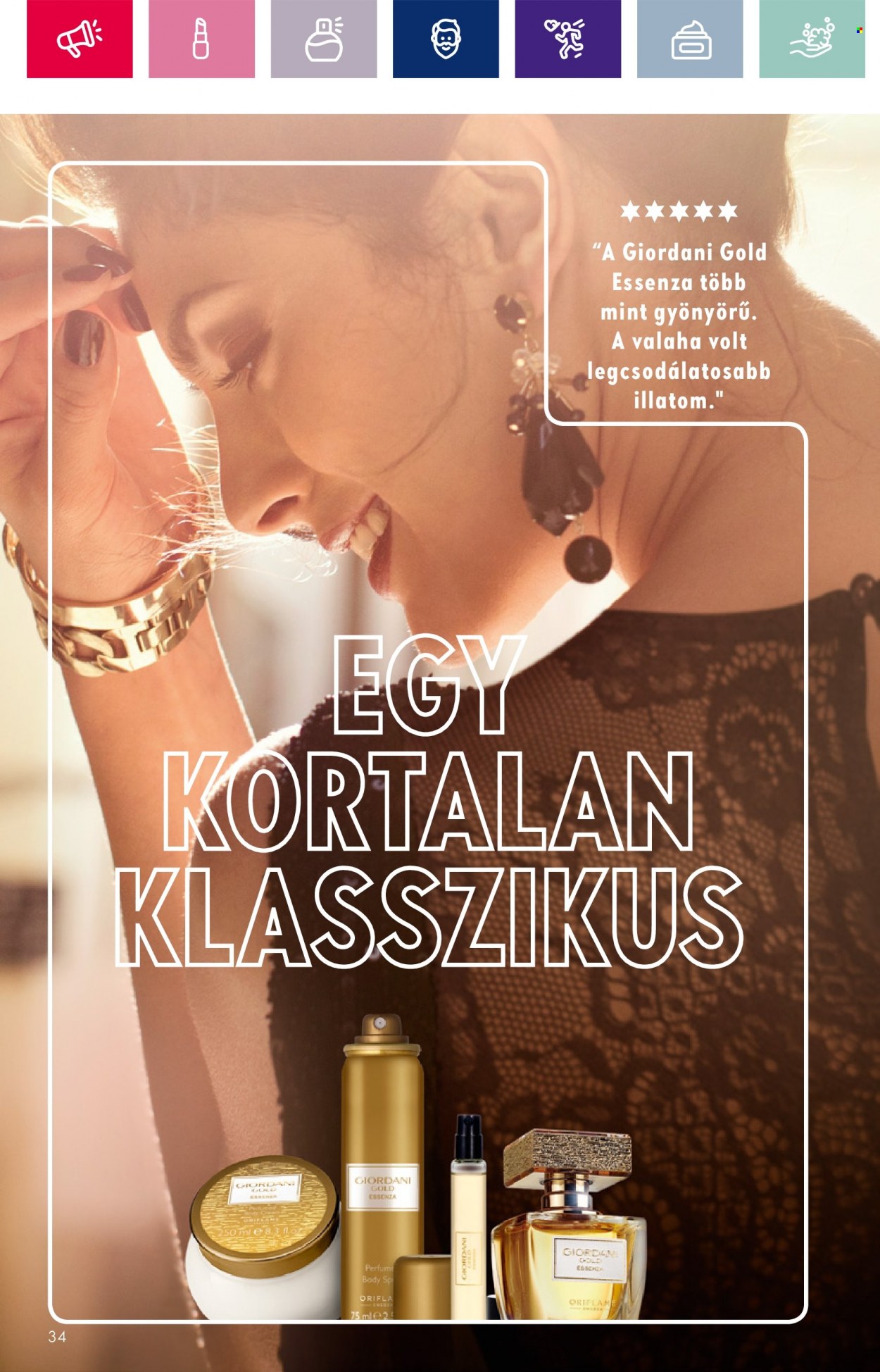 Oriflame akciós újságok - 2023.10.11 - 2023.10.30. Oldal 34